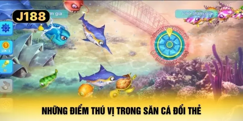 Những điểm thú vị trong săn cá đổi thẻ